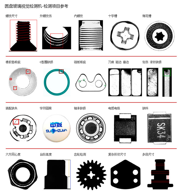 玻璃圓盤CCD視覺檢測機(jī)
